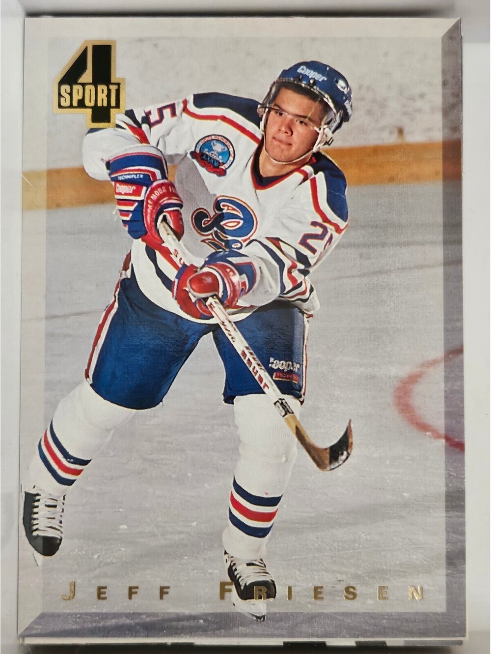 1994 Classic Four Sport #125 Jeff Friesen Canada World Junior Hockey Card